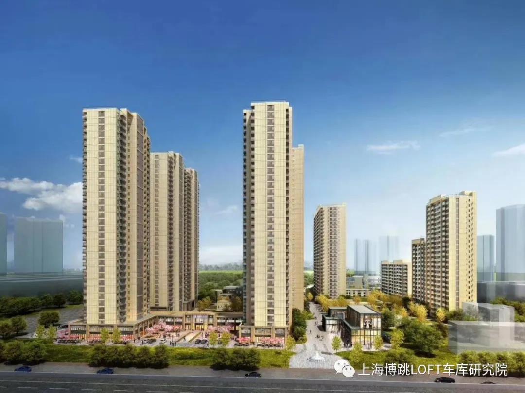长寿采用了LOFT车库武汉当代集团春风十里项目现已结构封顶！